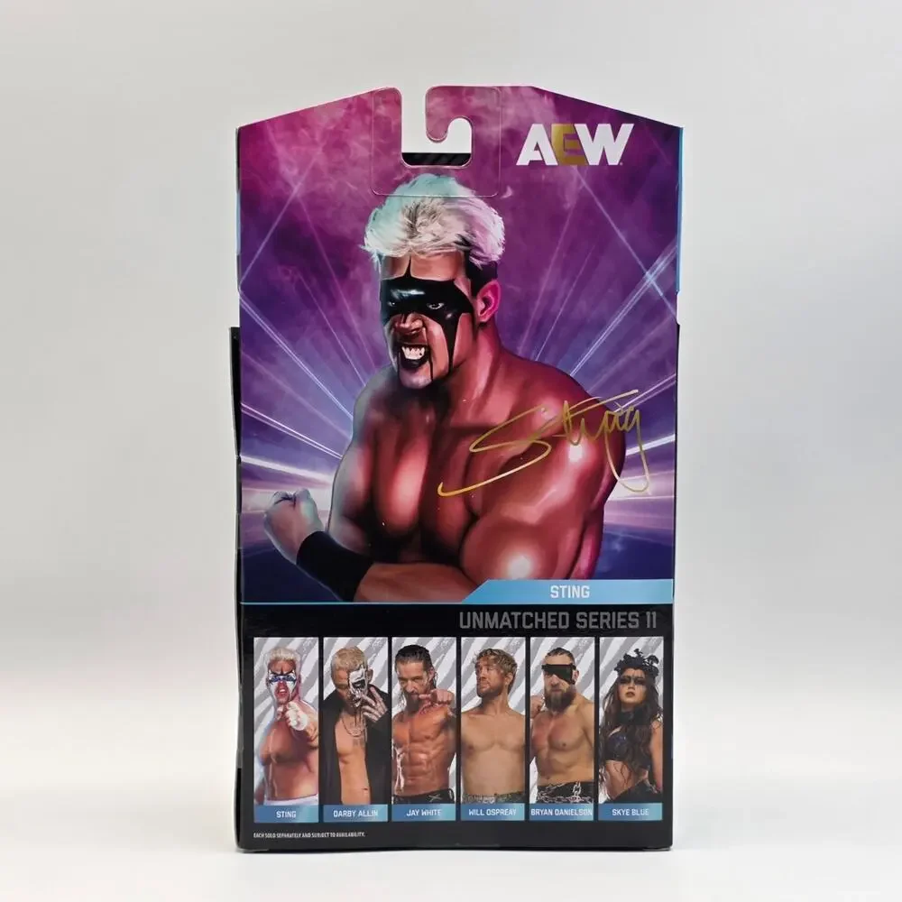 AEW STING Luminaries Collection Series 11 #89 Rare 1 of 3000 Action Figure New